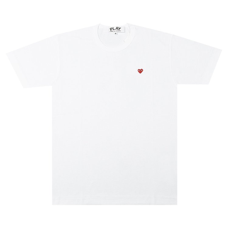 Comme des Garçons PLAY Small Heart T-Shirt 'White'