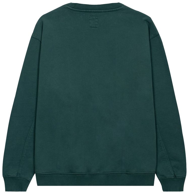 Brain Dead Artificial Intelligence Crewneck Sweatshirt Forest Green