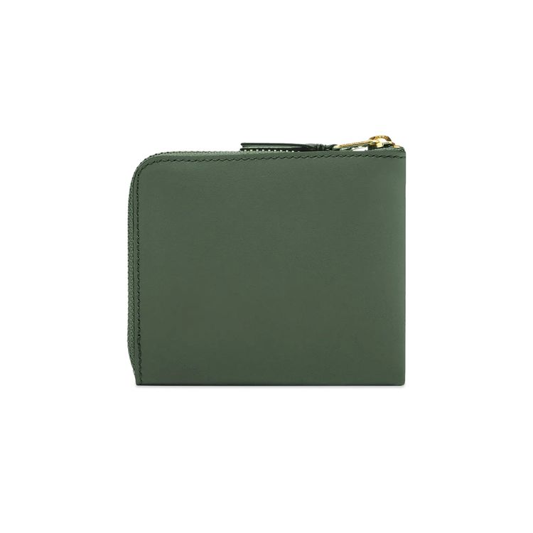 Comme des Garcons Classic Leather Line Wallet Bottle Green