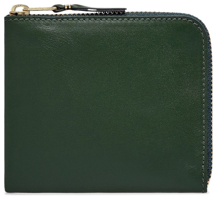 Comme des Garcons Classic Leather Line Wallet Bottle Green