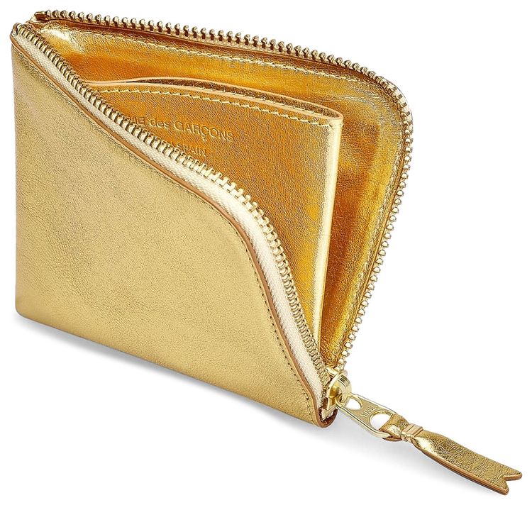 Comme des Garcons Wallet Gold