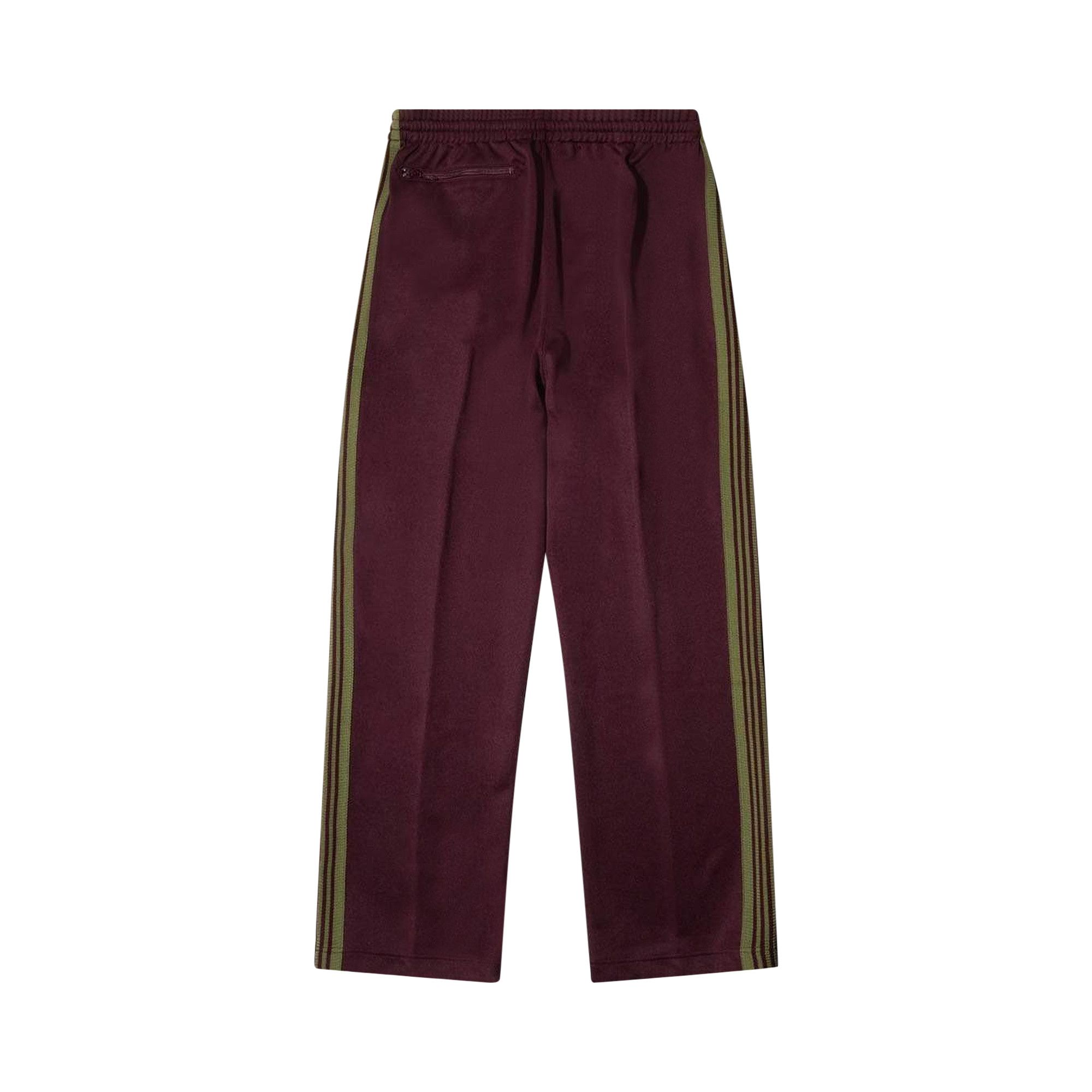 Needles track pants maroon hotsell