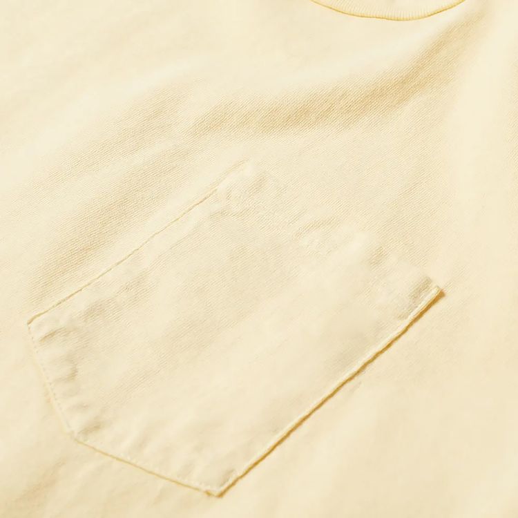 Les Tien Classic Pocket Tee Vintage Yellow