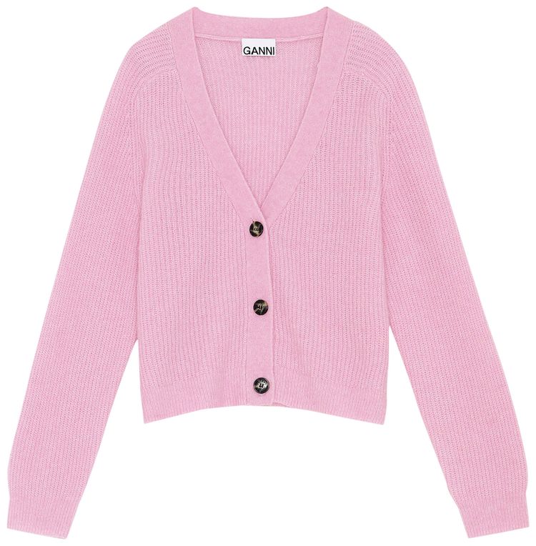GANNI Soft Wool Knit Pink