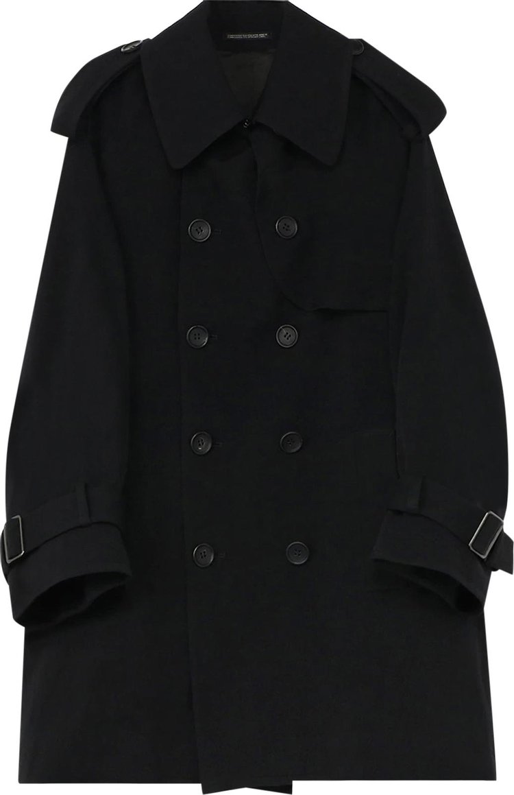 Yohji Yamamoto Trench Coat 'Black'