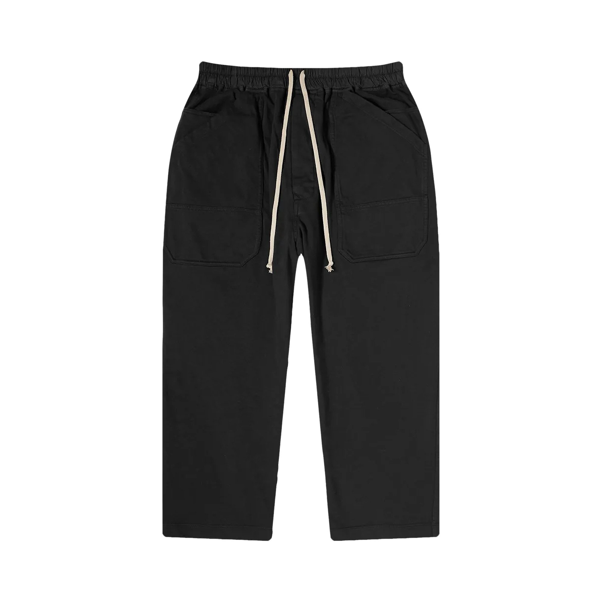 Buy Rick Owens DRKSHDW Mountain Drawstring Cropped Pants 'Black