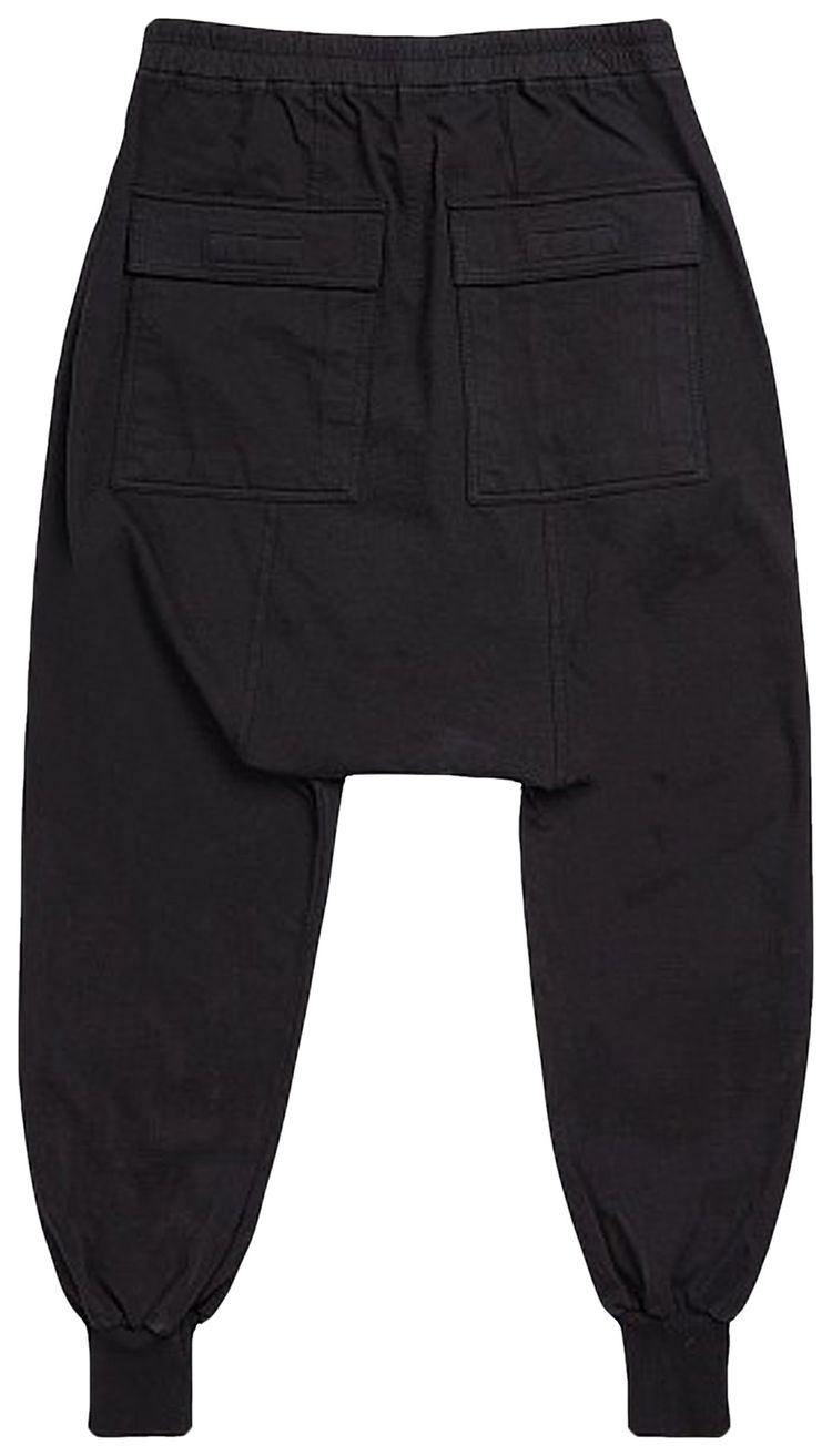 Rick Owens DRKSHDW Prisoner Drawstring Pants Black