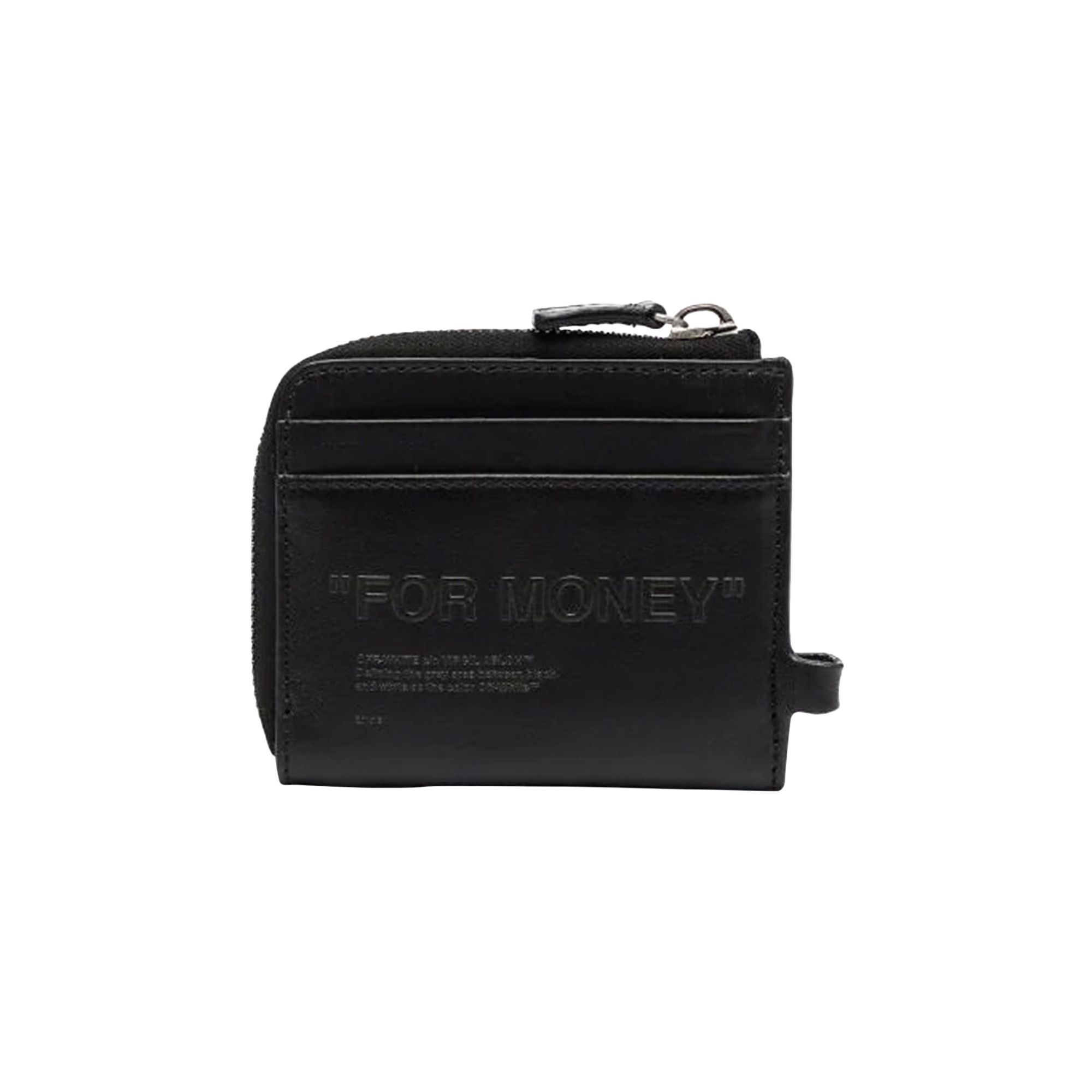 Off white store logo chain wallet