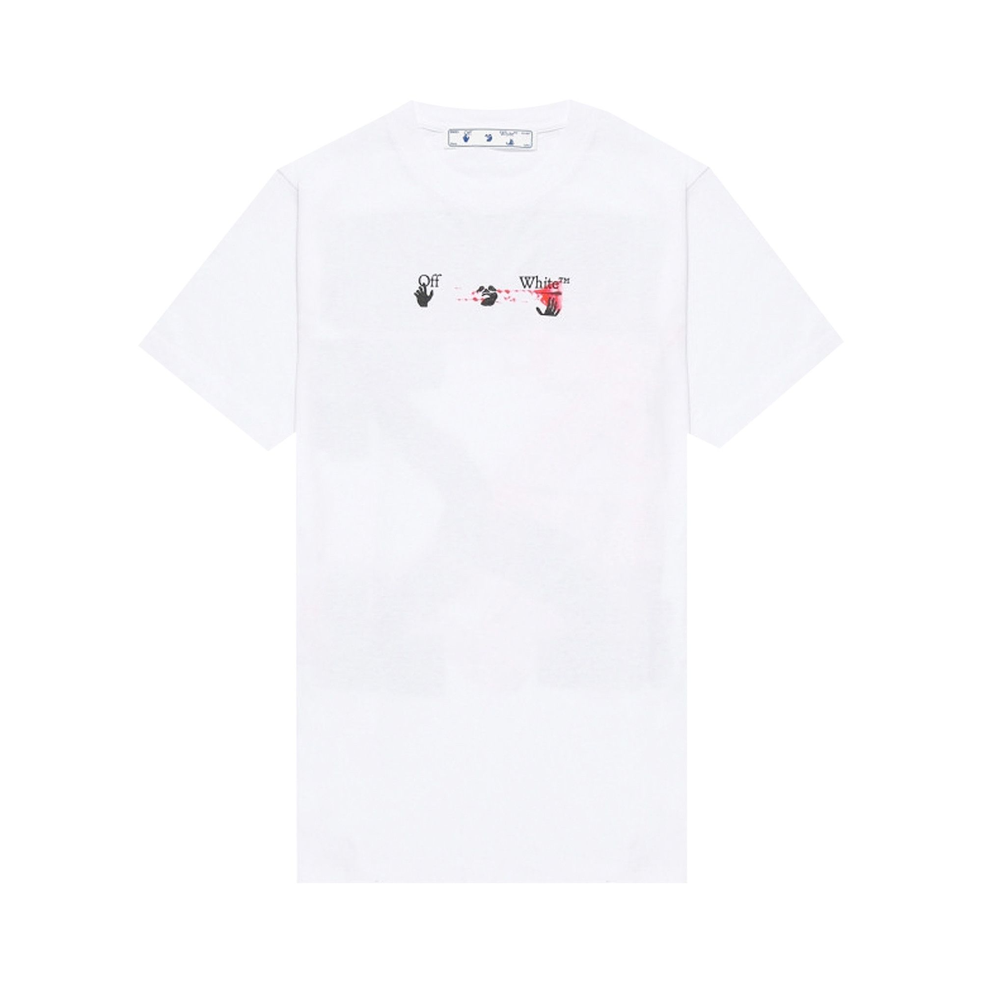 Buy Off-White Acrylic Arrow Short-Sleeve Slim Tee 'White