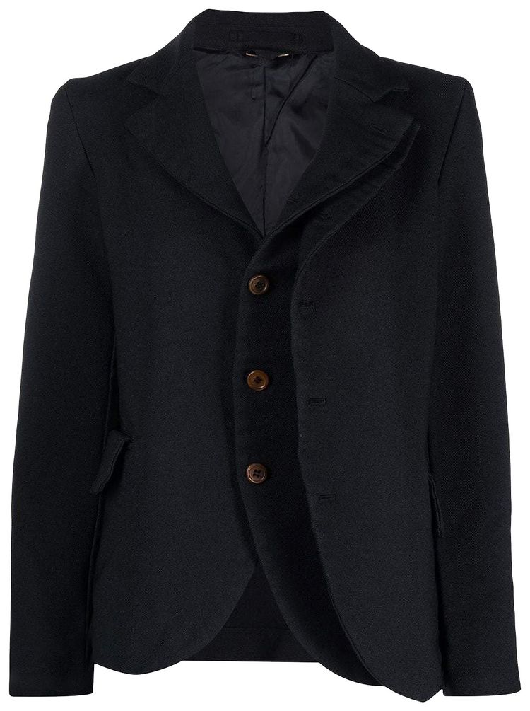 Comme des Garcons Double Layer Jacket Black