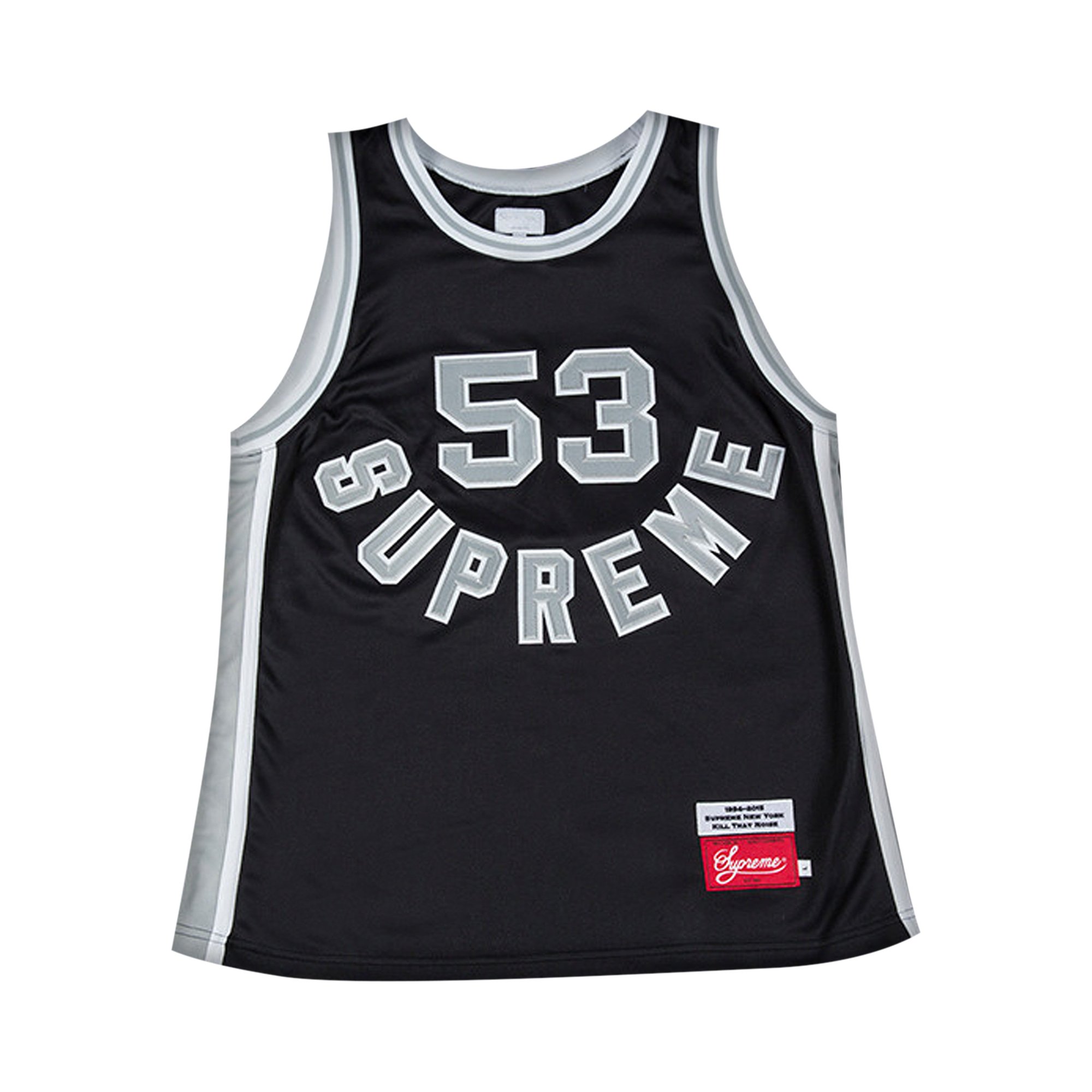 Buy Supreme Gauchos Basketball Jersey 'Black' - FW15KN22 BLACK