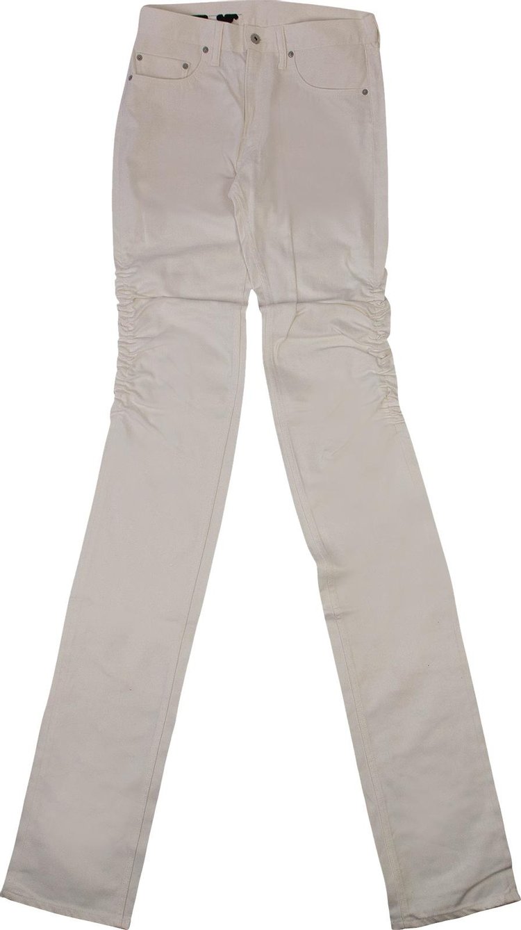 Buy Vlone Long Jeans 'White' - 1020 100000201LJ WHIT | GOAT