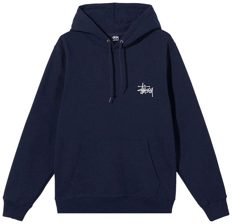 Stussy Basic Hood Navy