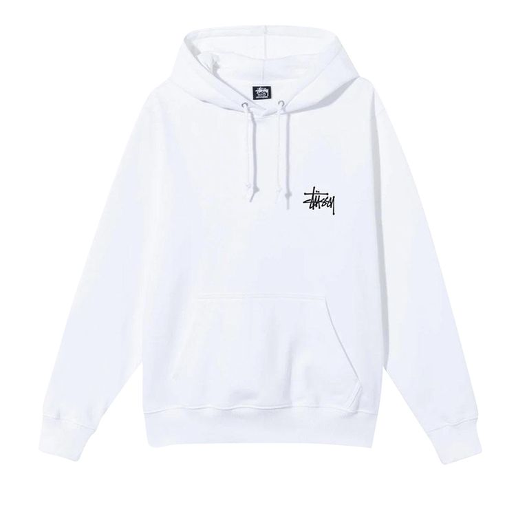 Stussy Basic Hood White