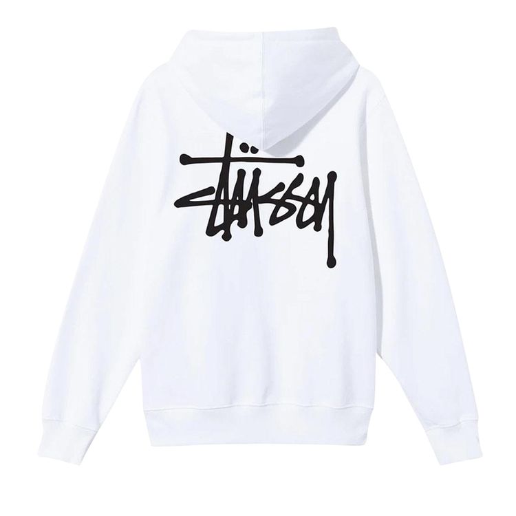 Stussy Basic Hood White