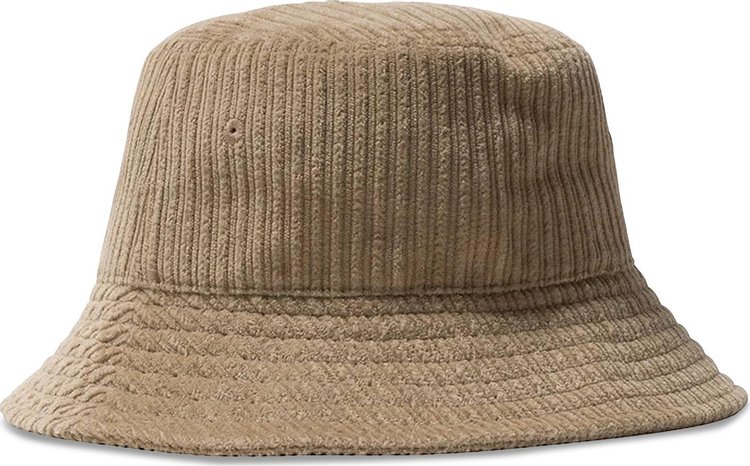 Stussy Corduroy Big Basic Bucket Hat Maple