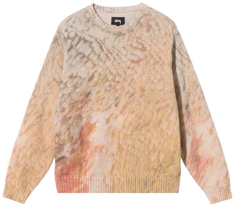 Stussy Wings Print Sweater Multi