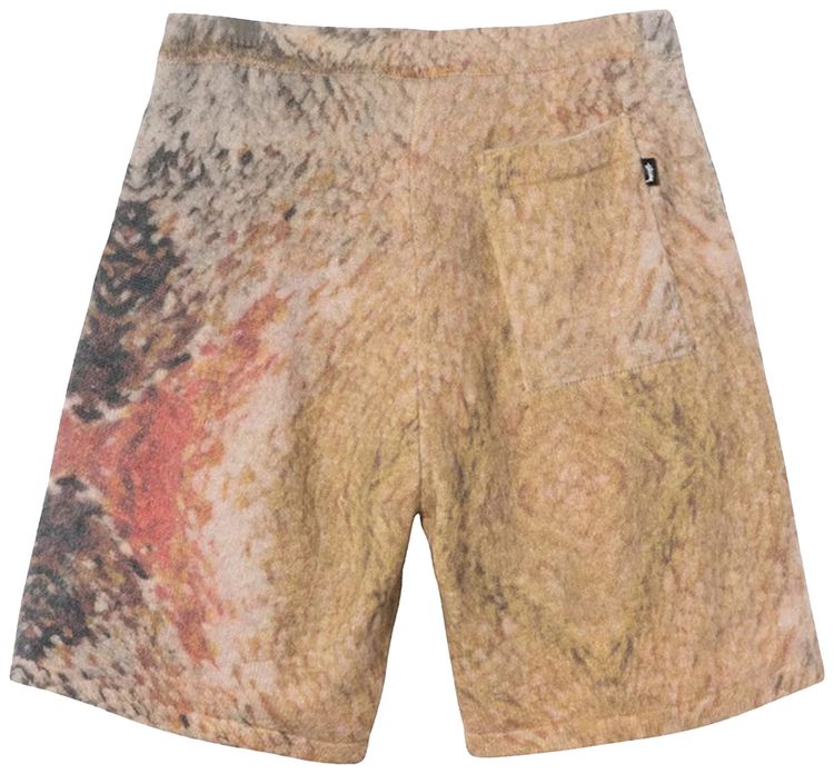 Stussy Wings Print Knit Short Multi