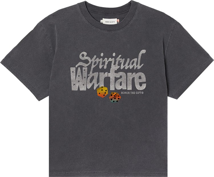 Honor The Gift Spiritual Warfare Short-Sleeve Tee 'Black'