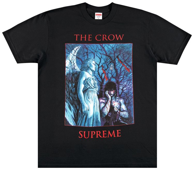 Supreme x The Crow Tee Black