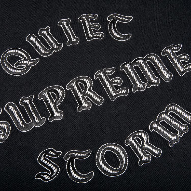 Supreme Quiet Storm Short Sleeve Top Black