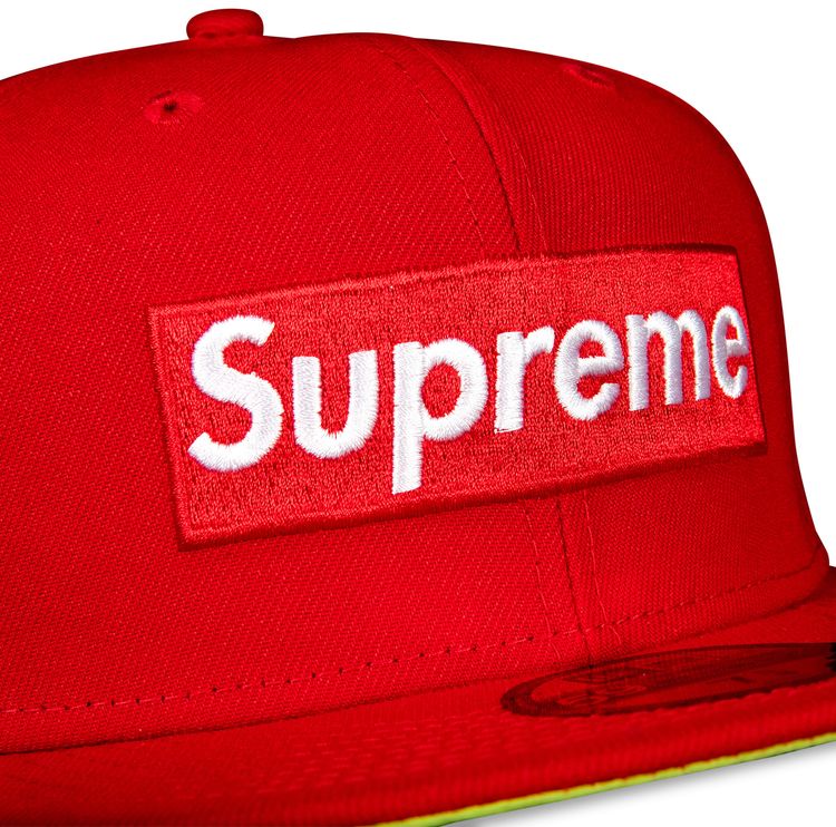 Supreme No Comp Box Logo New Era Red