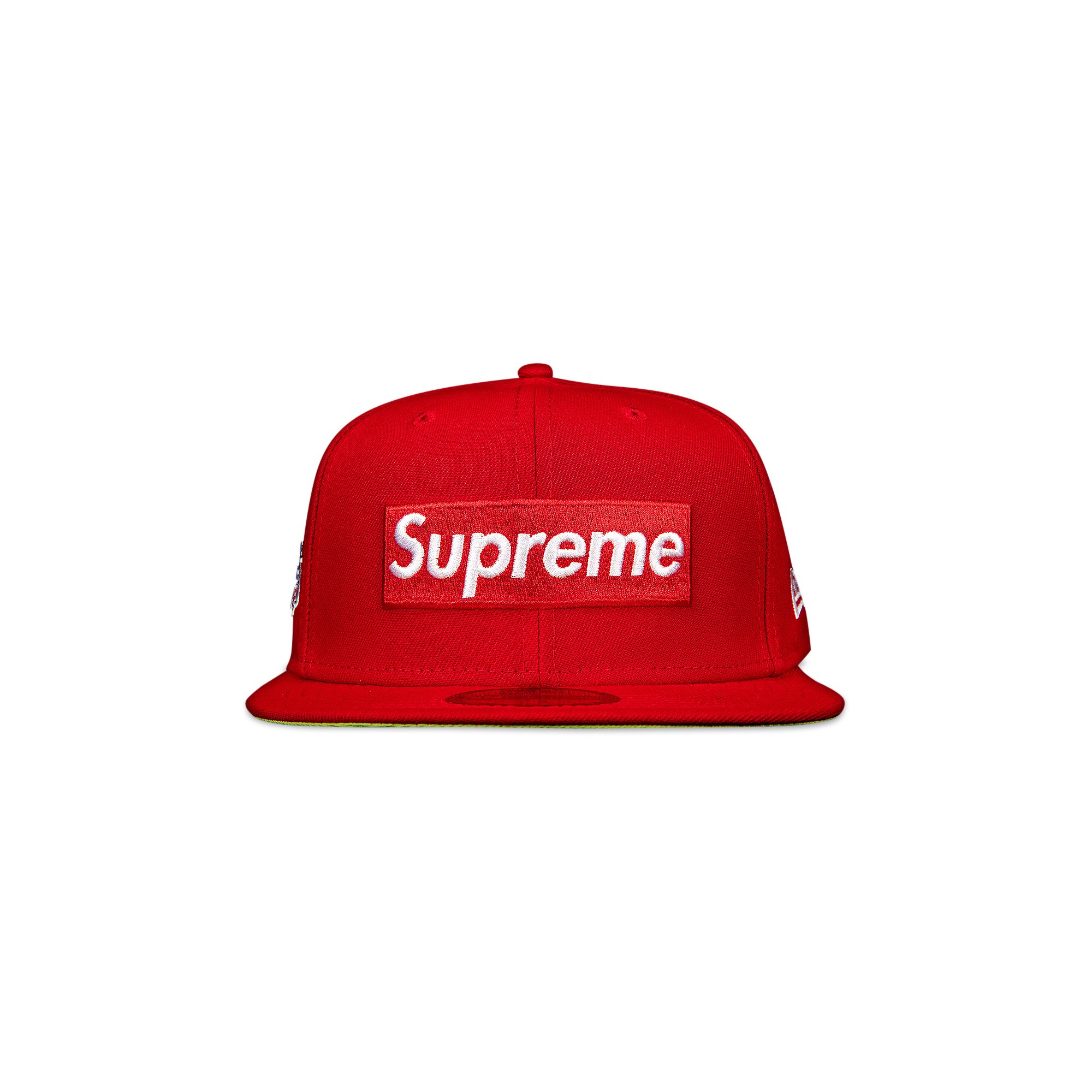 Buy Supreme No Comp Box Logo New Era 'Red' - FW21H67 RED | GOAT
