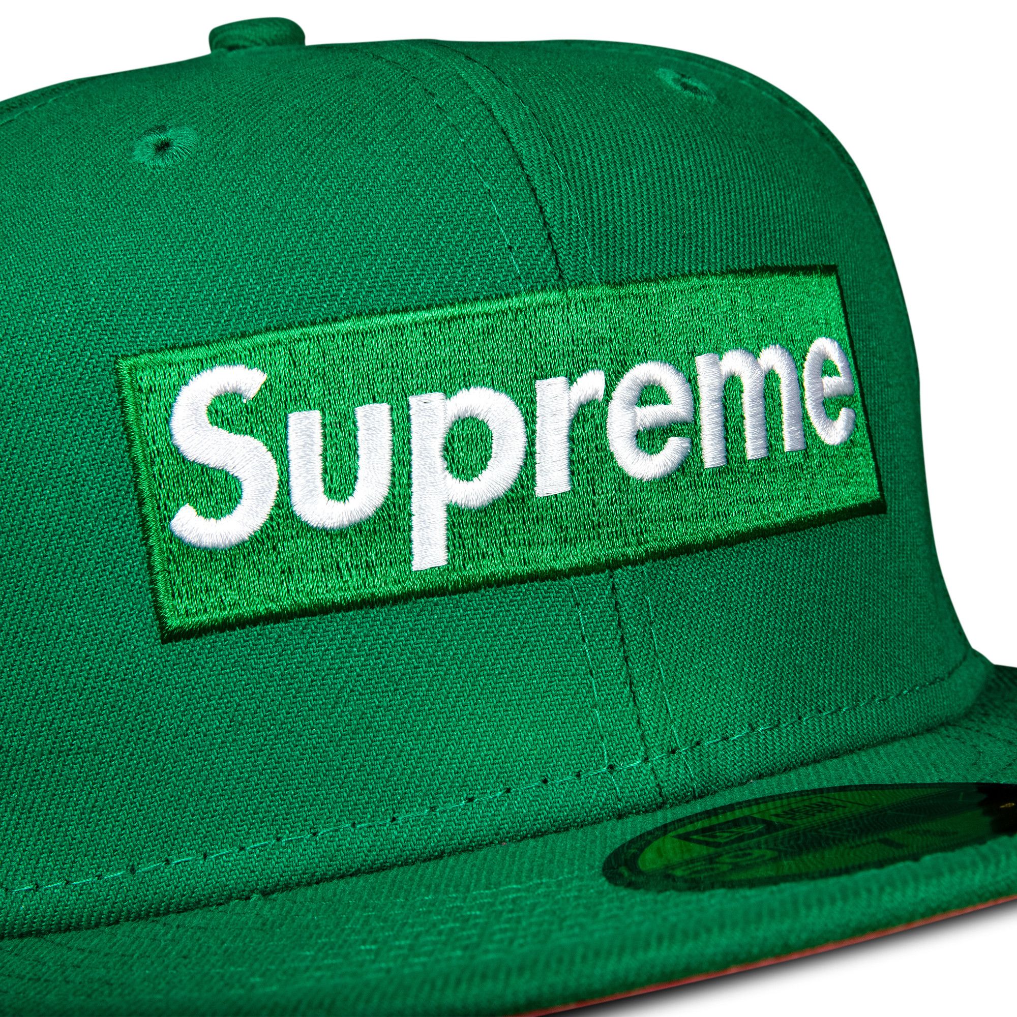 Buy Supreme No Comp Box Logo New Era 'Green' - FW21H67 GREEN