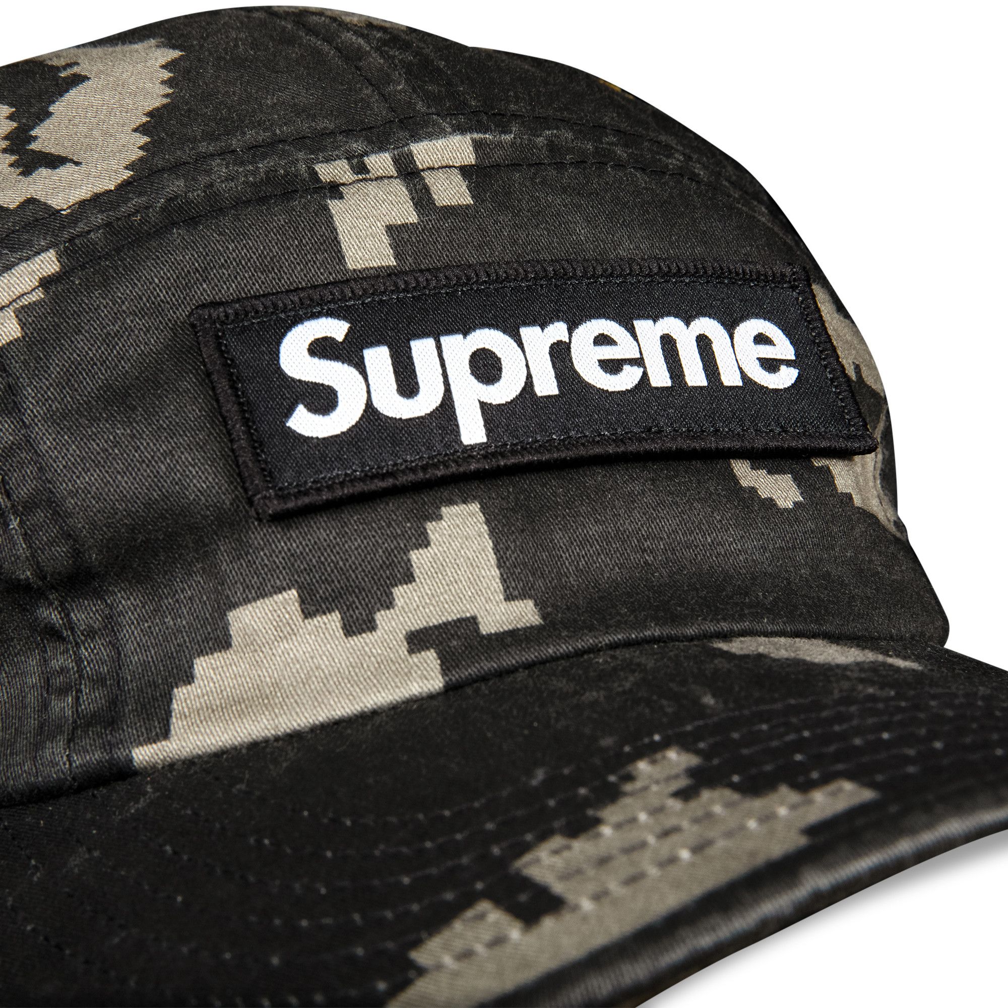 Buy Supreme Military Camp Cap Black Russian Camo FW21H89 BLACK RUSSIAN CAMO GOAT DE
