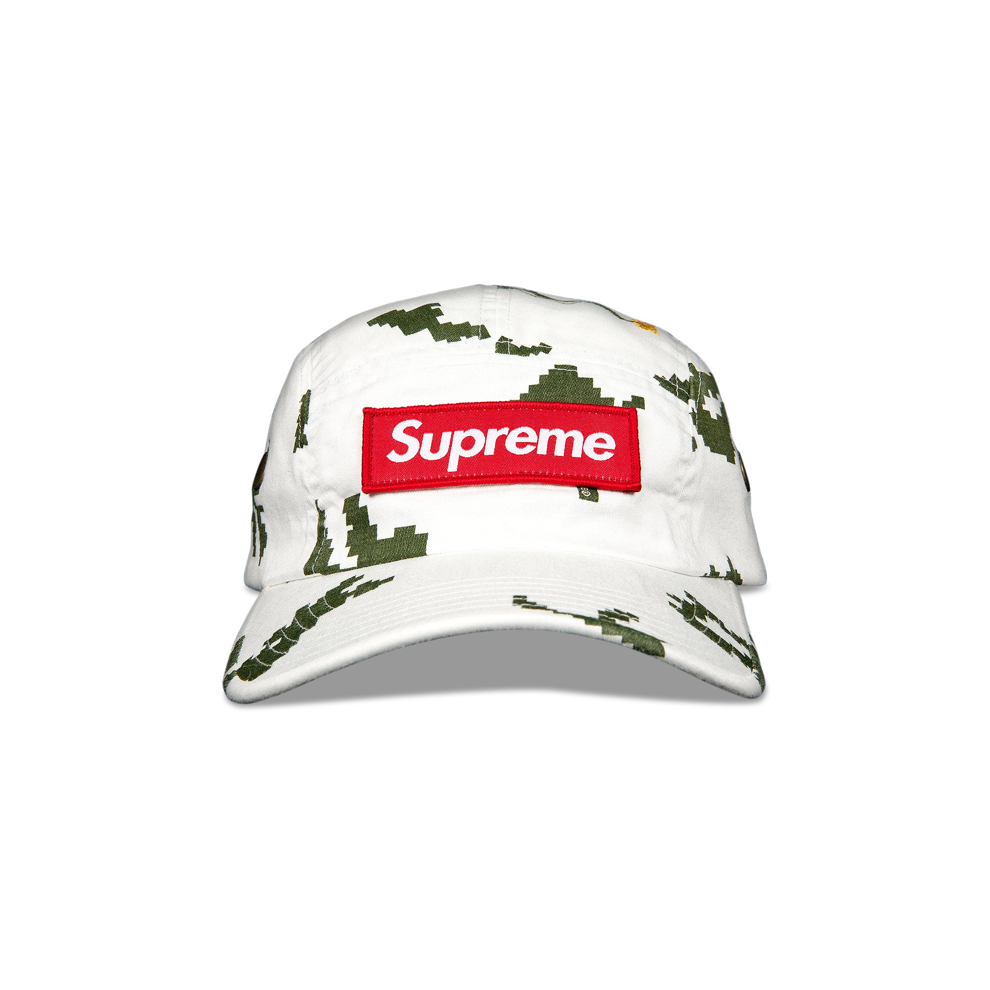 Buy Supreme Military Camp Cap 'White Russian Camo' - FW21H89 WHITE