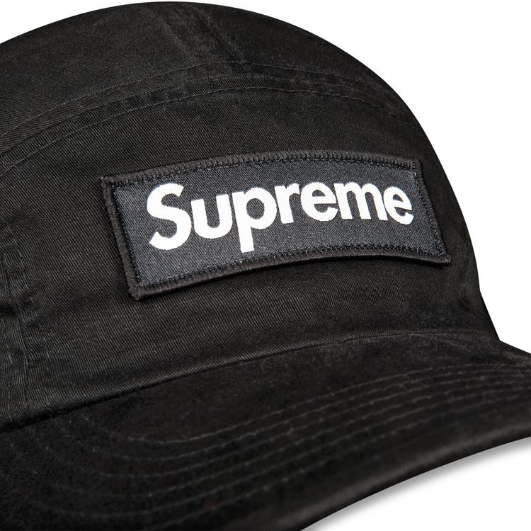 Supreme Military Camp Cap Black