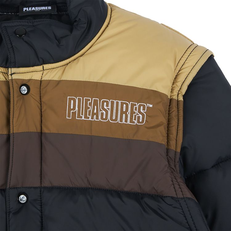 Pleasures Call Me Convertible Puffer Black