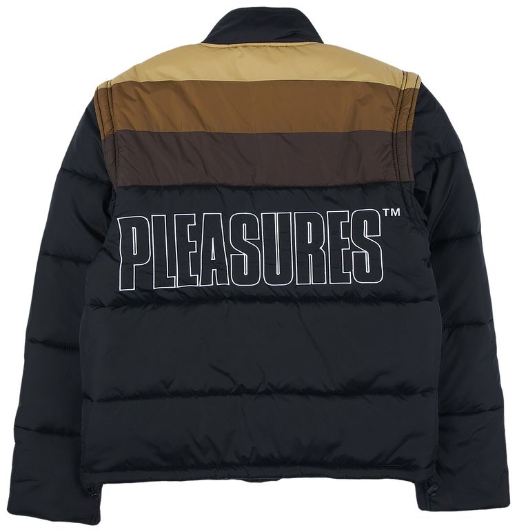 Pleasures Call Me Convertible Puffer Black