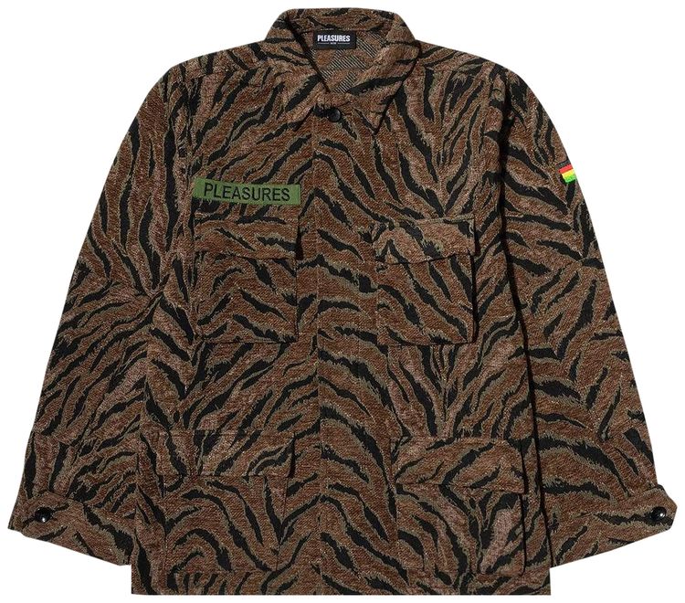 Pleasures Jungle Jacket Brown