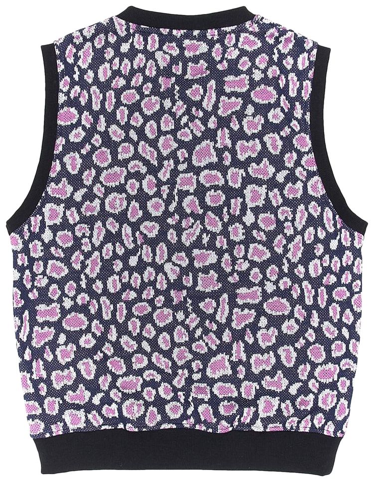 Pleasures Survival Sweater Vest Navy