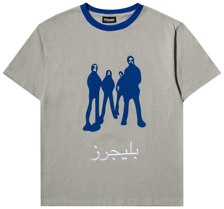 Pleasures Listen Heavyweight Shirt Silver