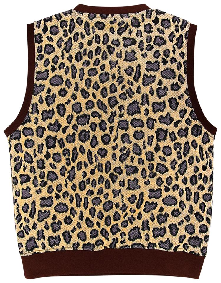 Pleasures Survival Sweater Vest Tan