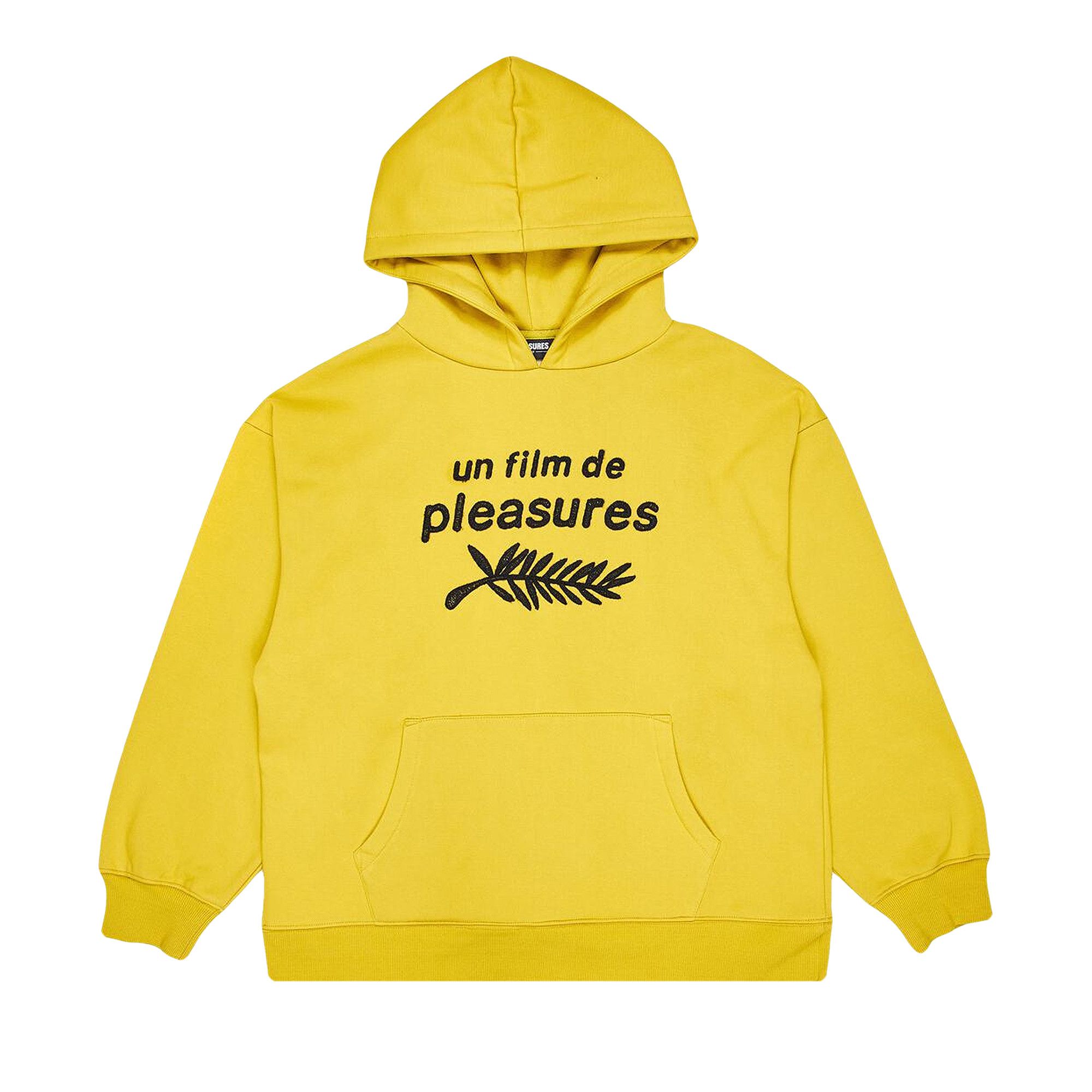 Buy Pleasures Film Hoodie Yellow P21F023 YELL GOAT