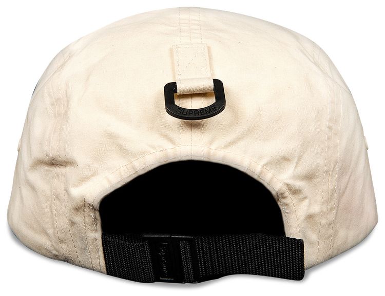 Supreme Waxed Cotton Camp Cap Natural