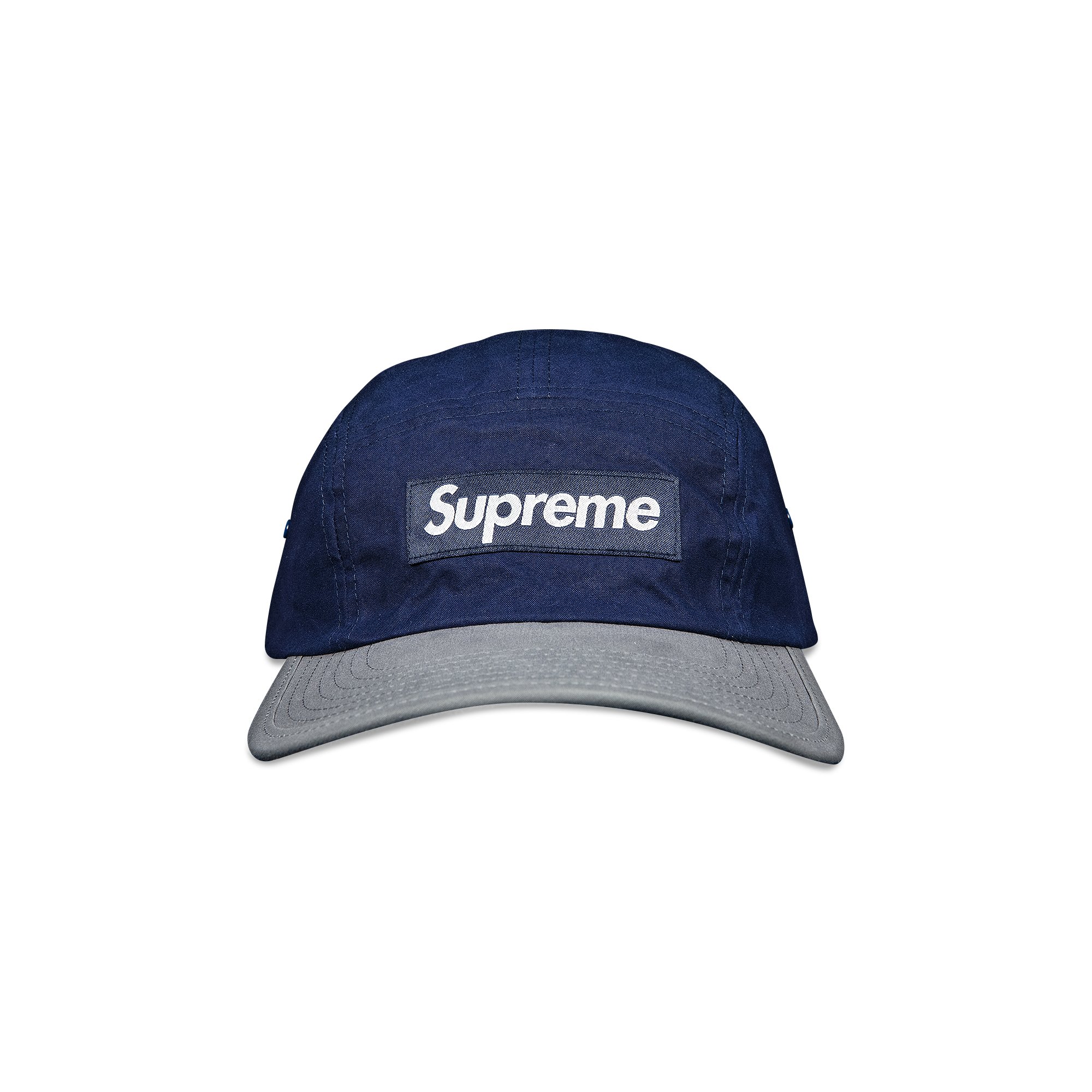 Buy Supreme Waxed Cotton Camp Cap 'Navy' - FW21H99 NAVY - Blue | GOAT