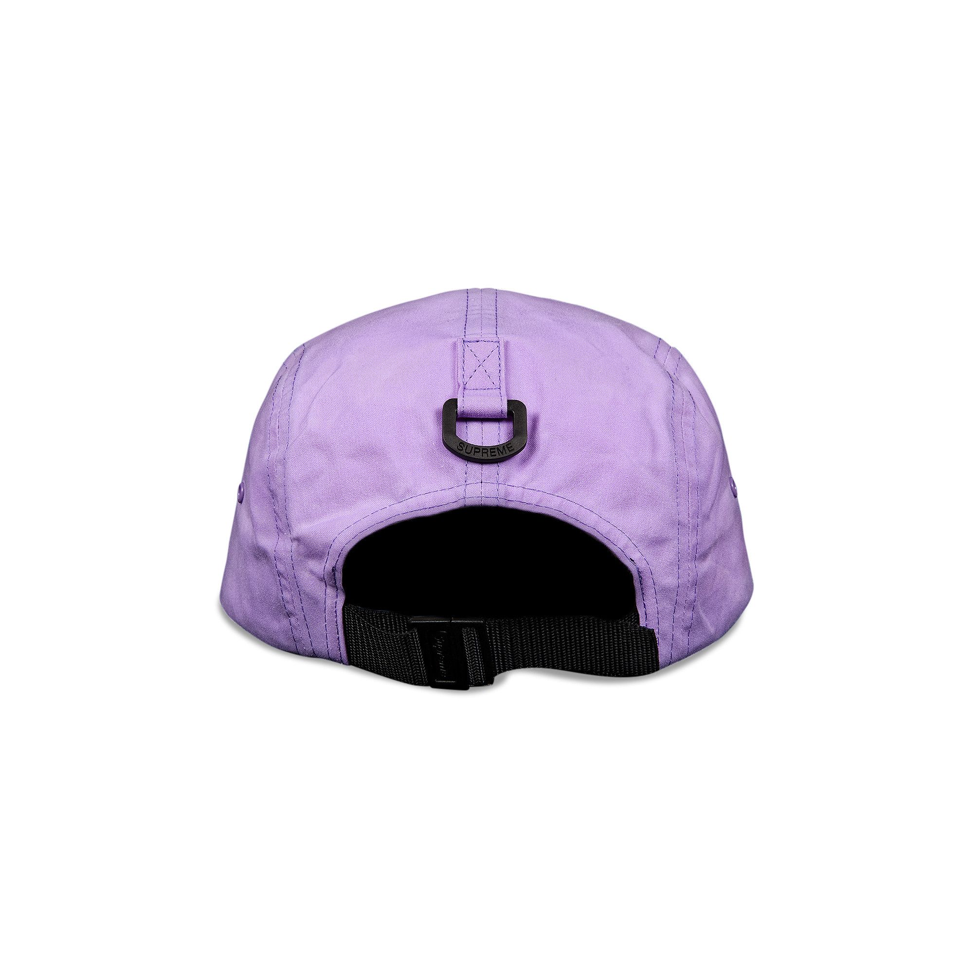 Buy Supreme Waxed Cotton Camp Cap 'Purple' - FW21H99 PURPLE | GOAT