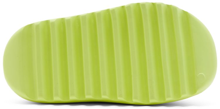 Yeezy Slides Kids Glow Green
