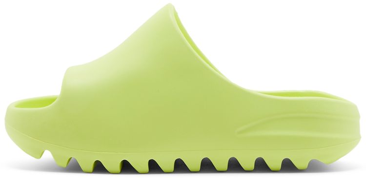 Yeezy Slides Kids Glow Green