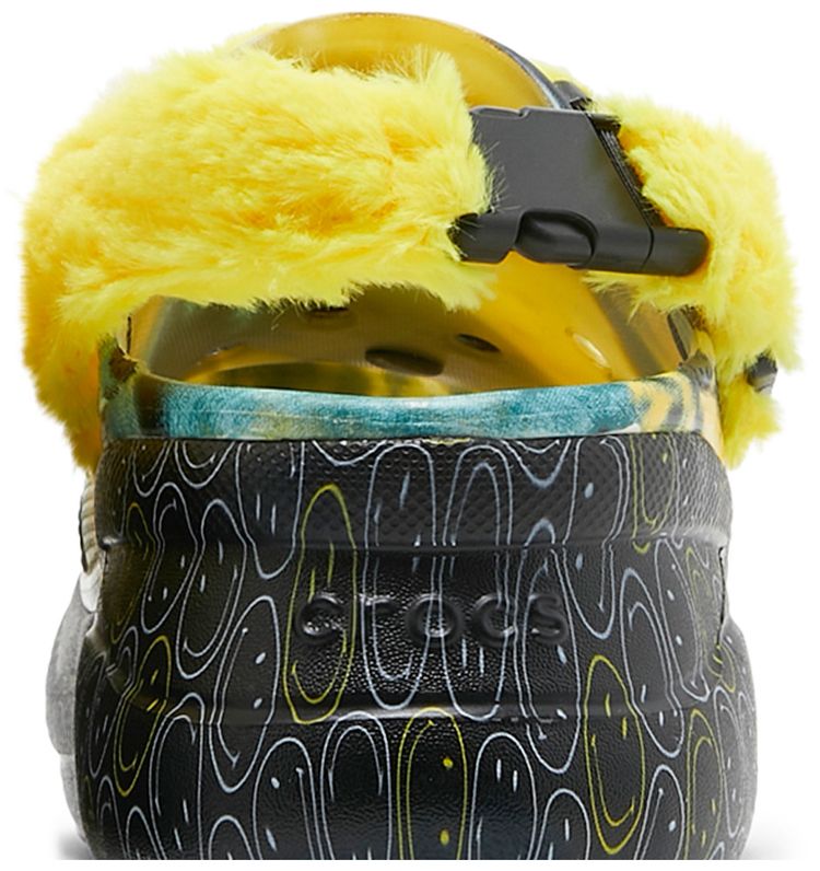 Wmns Classic Bae Buckle Translucent Clog Tie Dye Smiley