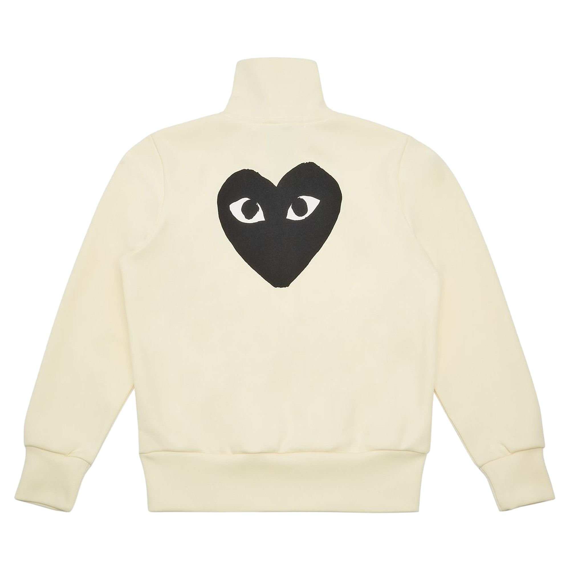 Buy Comme des Garcons PLAY Big Black Heart Sweatshirt Off White AZ T256 051 3 GOAT SA