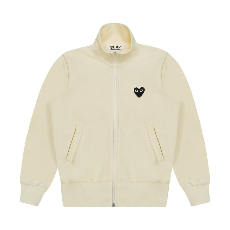 Buy Comme des Garçons PLAY Big Black Heart Sweatshirt 'Off-White' - AZ ...