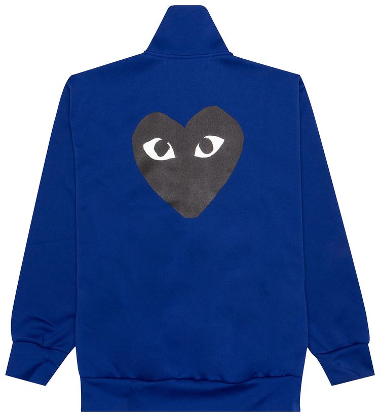 Comme des Garcons PLAY Big Black Heart Sweatshirt Navy
