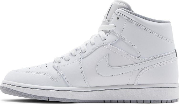 Air Jordan 1 Mid White Wolf Grey