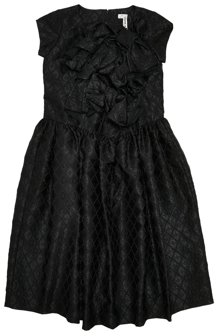 Comme des Garcons Bow Tie Front Dress Black
