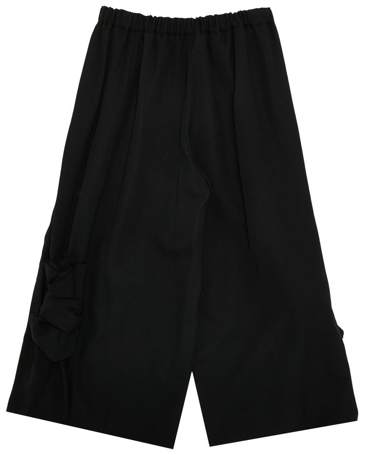 Comme des Garcons Bow Tie Detail Pants Black